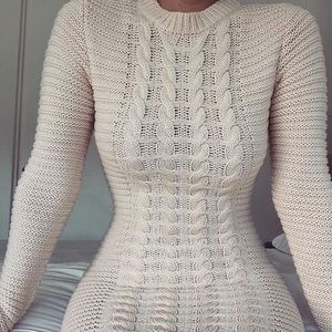 Sweater dress